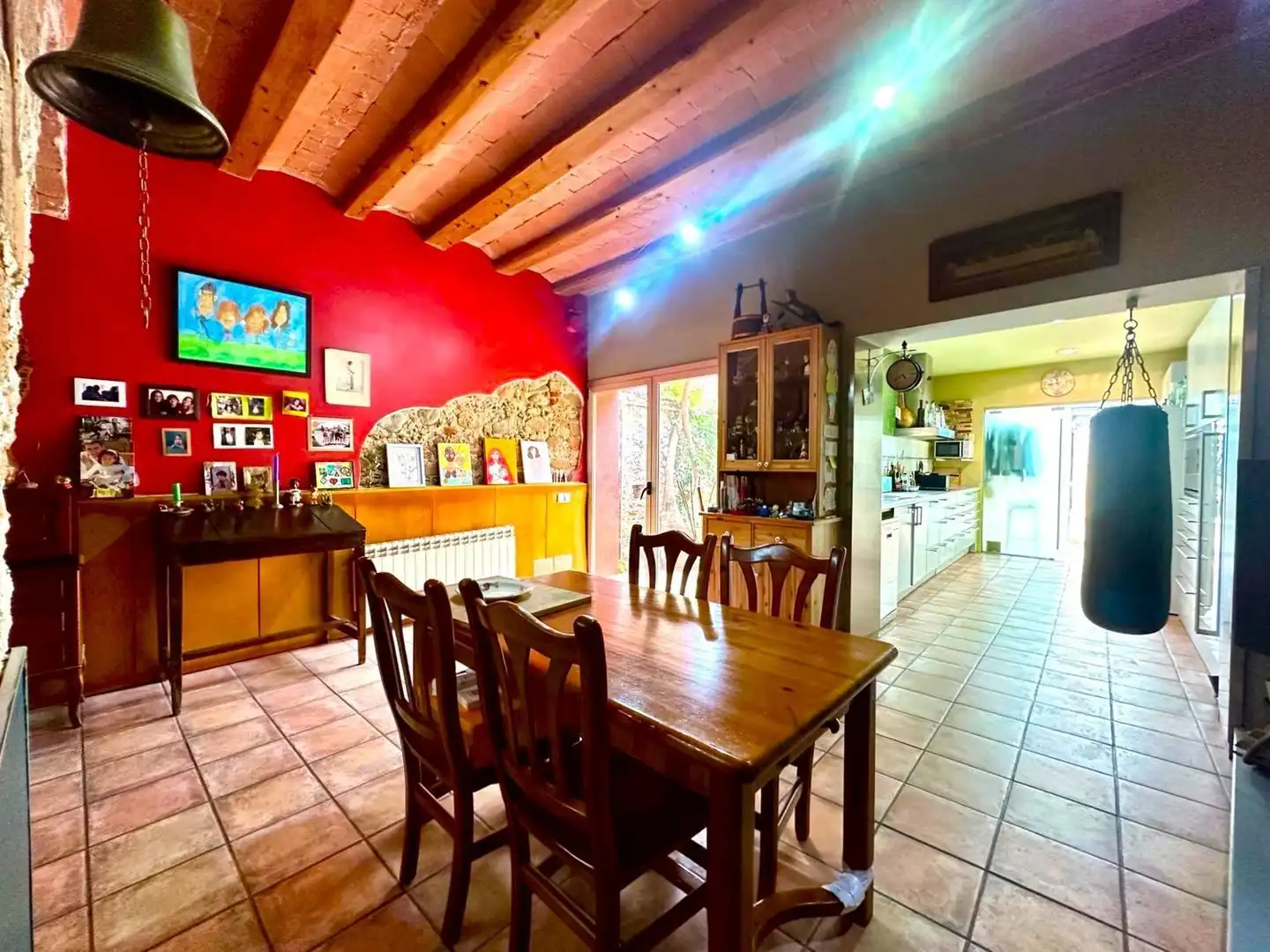 Küche von Haus oder Chalet zum Verkauf in Granollers mit Klimaanlage, Privatgarten und Terrasse
