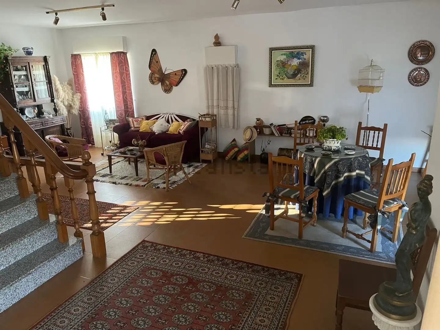 Sala d'estar de Casa o xalet en venda en Vilamarín amb Jardí privat, Terrassa i Traster