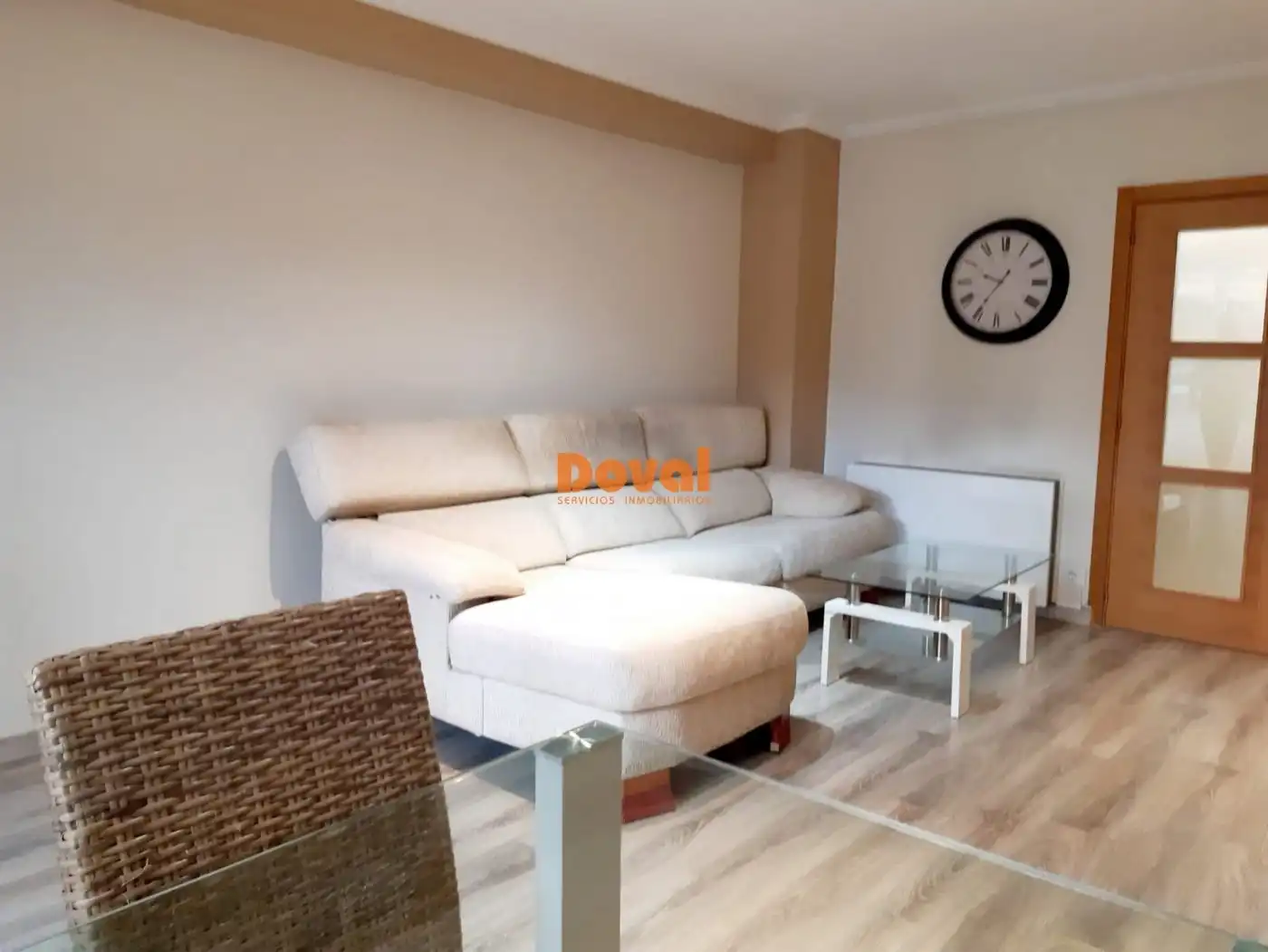 Sala de estar de Piso de alquiler en Vigo  con Calefacción, Amueblado y Balcón