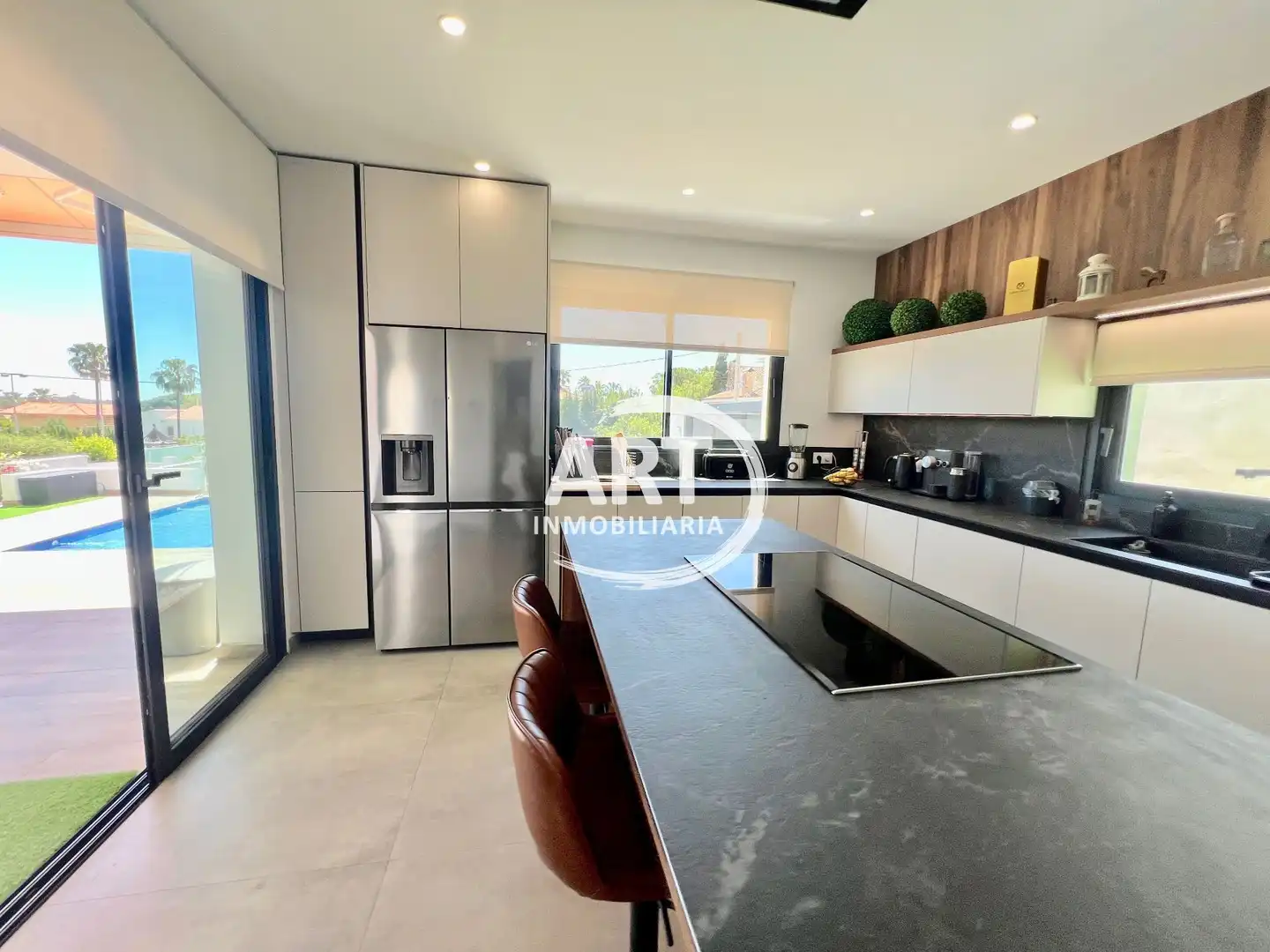 Kitchen of Houses for sale in San Antonio de Benagéber  with Air Conditioner, Heating and Private garden
