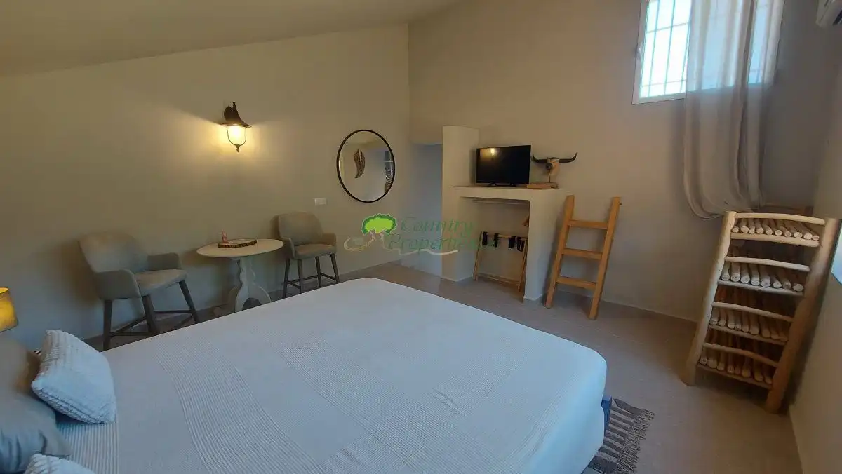 Habitación de Finca rústica en venta en Cómpeta con Aire acondicionado, Terraza y Trastero