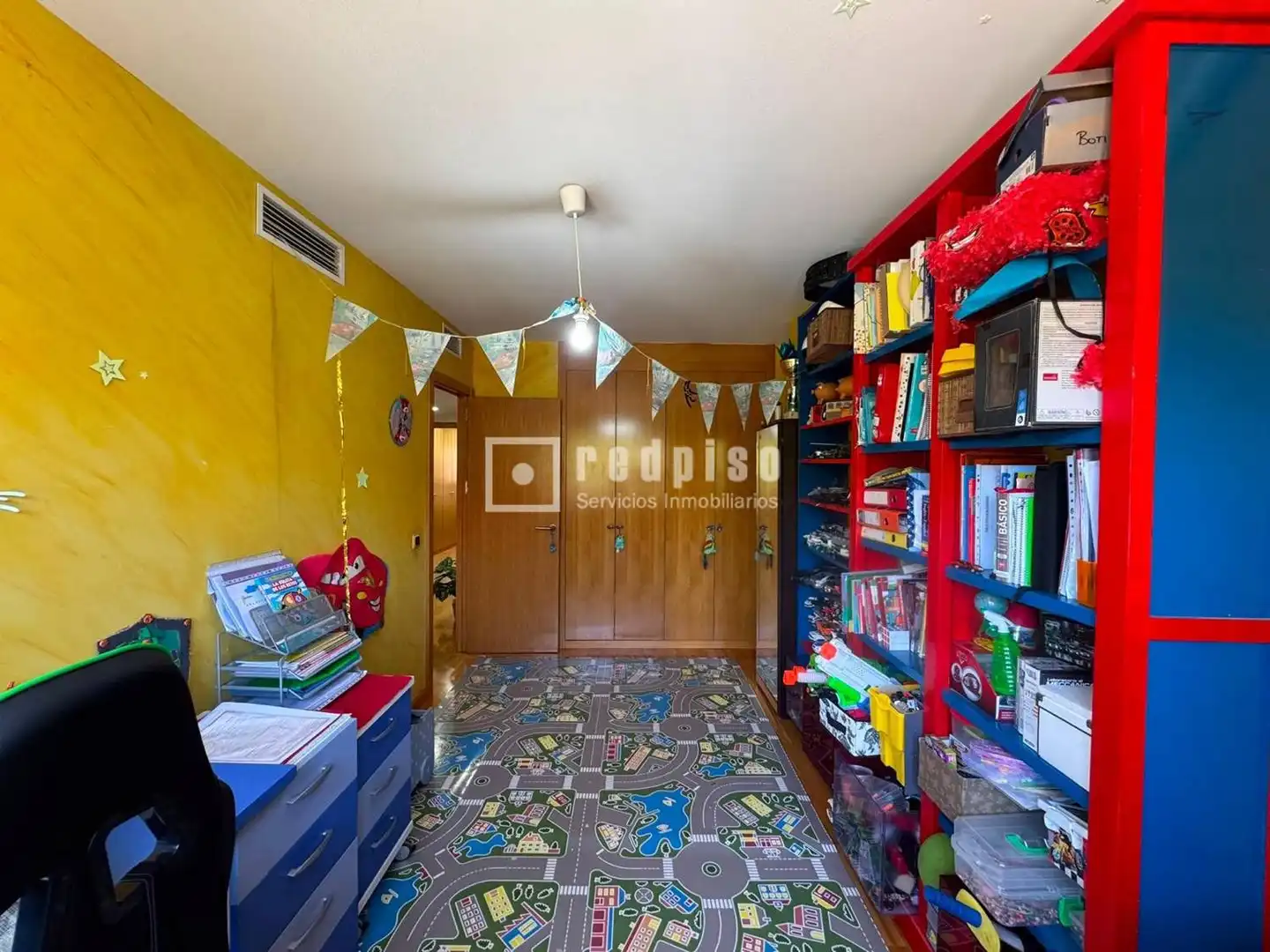 Schlafzimmer von Wohnung zum Verkauf in Arroyomolinos (Madrid) mit Klimaanlage, Heizung und Privatgarten