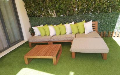 Terrace of Flat for sale in San Jorge / Sant Jordi  with Private garden, Terrace and Swimming Pool