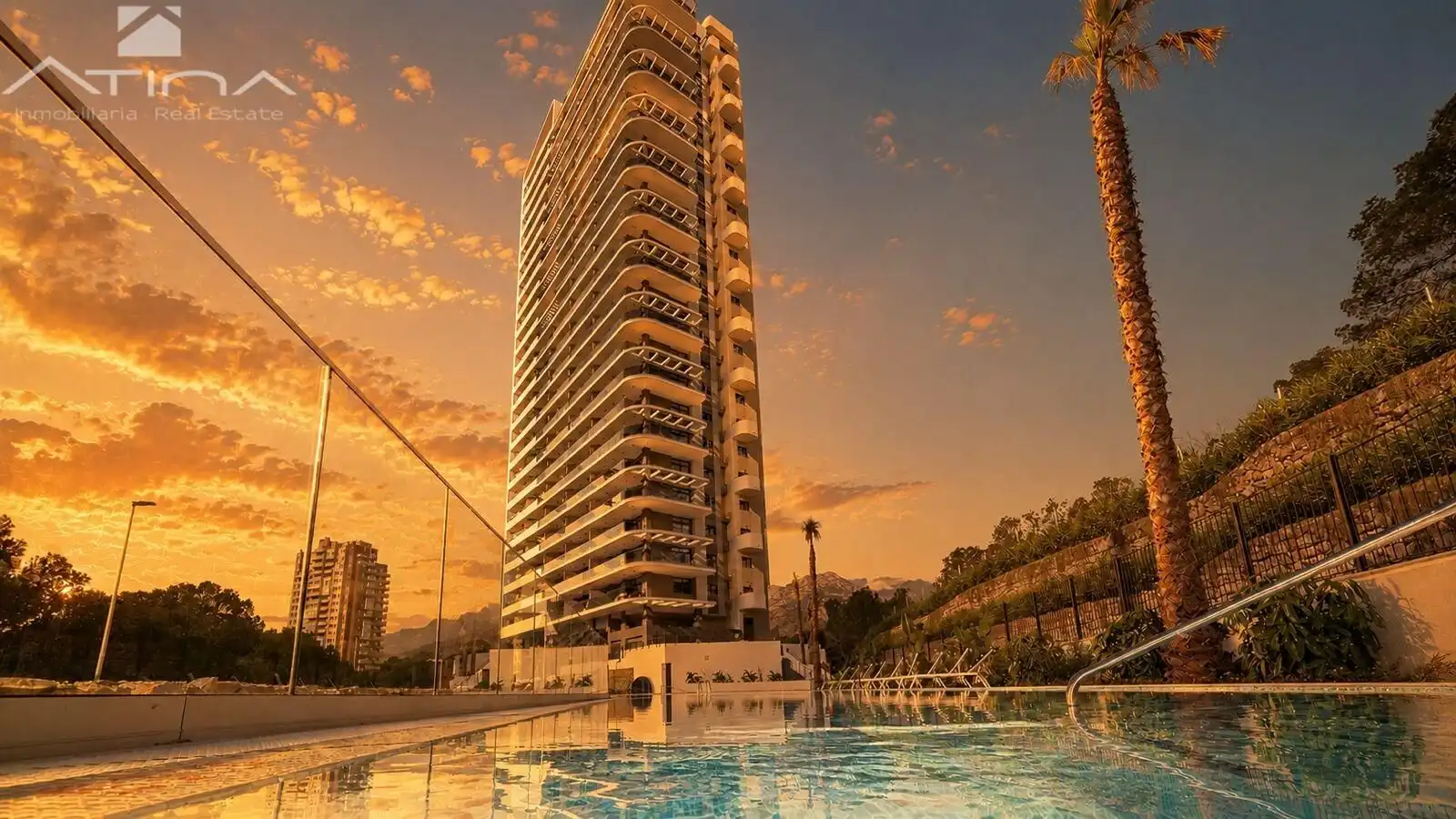 Mini appartamento con piscina in vendita a Via Parque