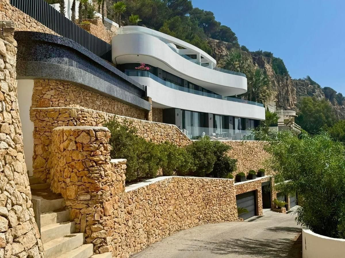 Exterior view of House or chalet for sale in Jávea / Xàbia  with Air Conditioner, Heating and Private garden