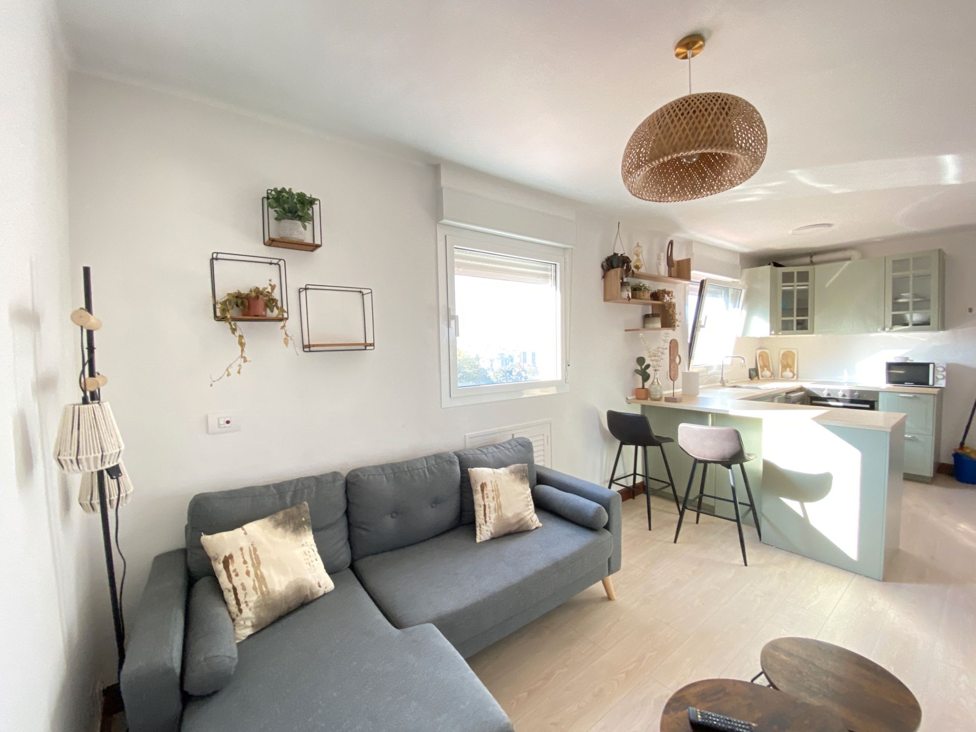 Sala de estar de Piso en venta en Bilbao  con Amueblado