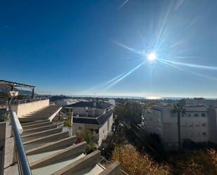 Exterior view of Duplex to rent in Sitges  with Heating, Parquet flooring and Terrace