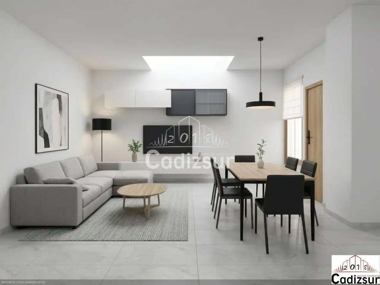 Sala d'estar de Pis en venda en Cádiz amb Aire condicionat