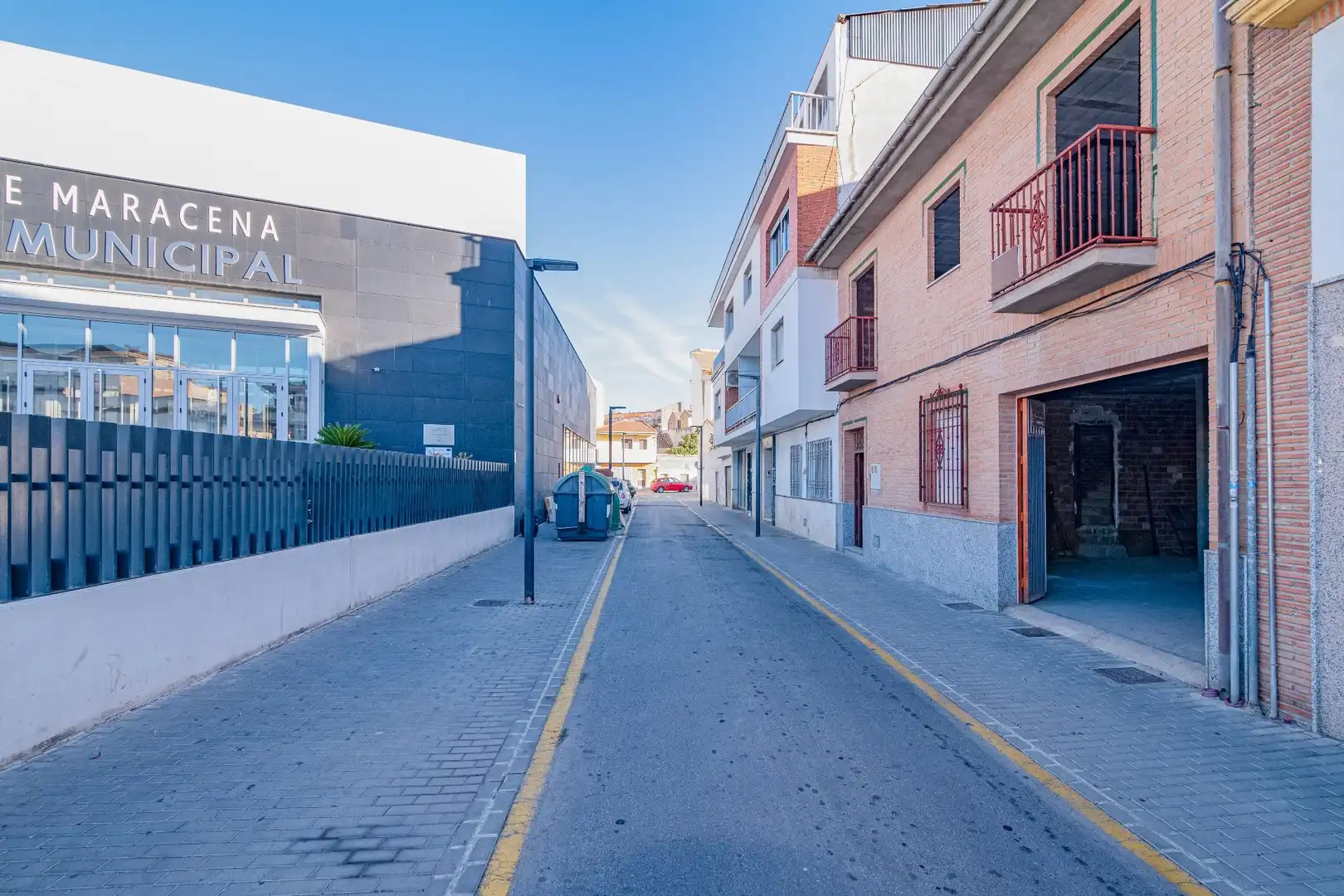Vista exterior de Casa adosada en venta en Maracena con Jardín privado