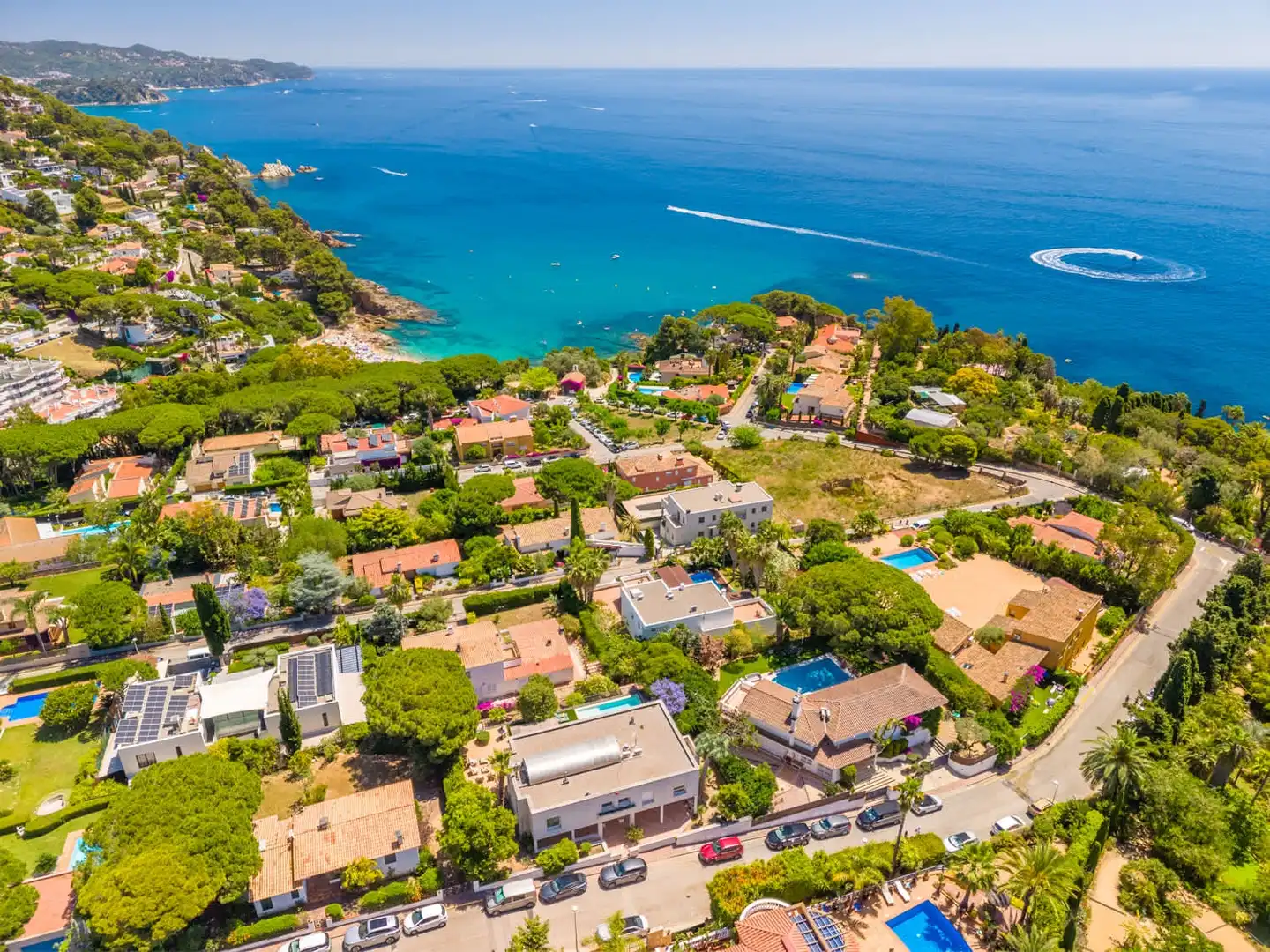 Vista exterior de Casa o chalet de alquiler en Blanes con Aire acondicionado, Calefacción y Jardín privado