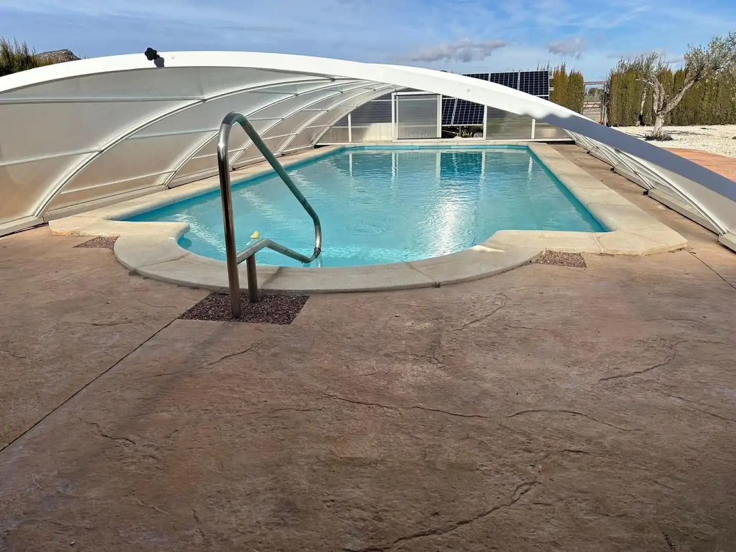 Piscina de Casa o chalet en venta en Villena con Jardín privado, Terraza y Piscina