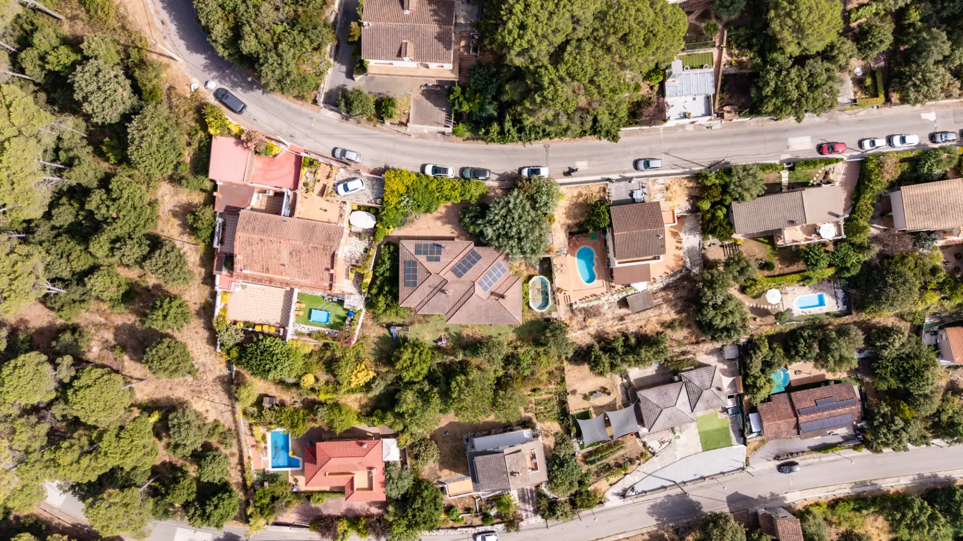 Vista exterior de Casa o chalet en venta en Llinars del Vallès con Aire acondicionado, Calefacción y Jardín privado