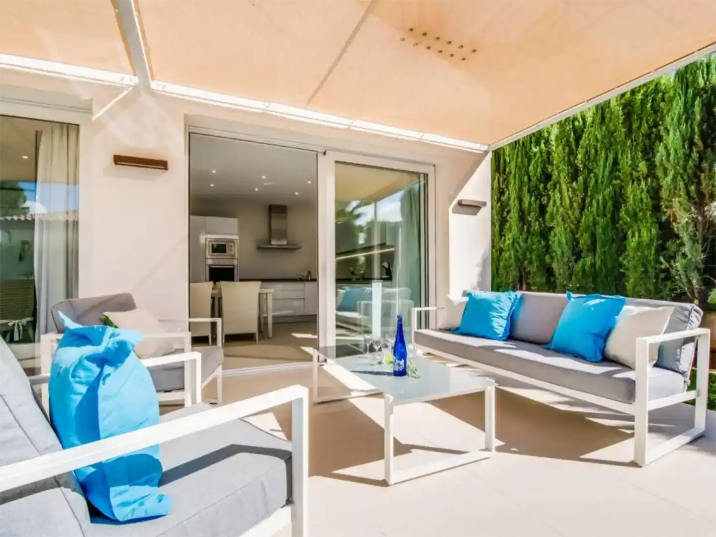 Terrassa de Casa o xalet de lloguer en Alcúdia amb Aire condicionat, Piscina i Balcó