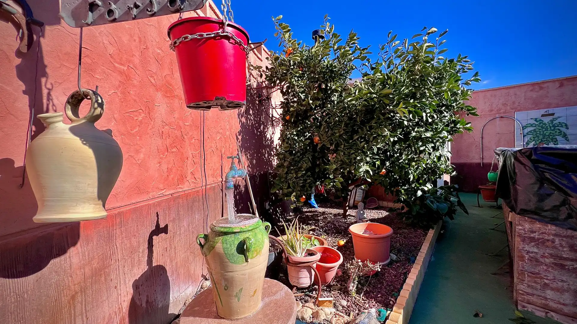 Jardí de Casa o xalet en venda en Molina de Segura amb Aire condicionat, Jardí privat i Piscina