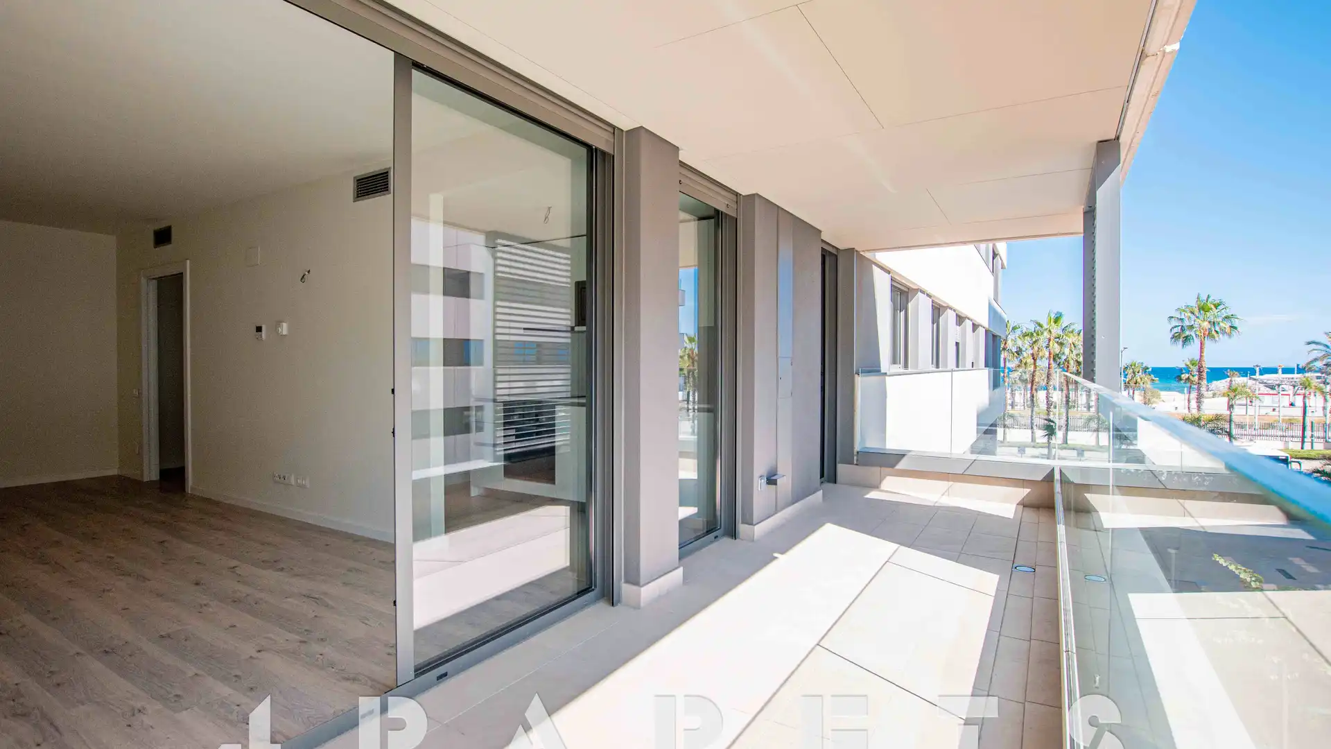 Exterior view of Flat for rent in Mataró  with Air Conditioner, Heating and Parquet flooring