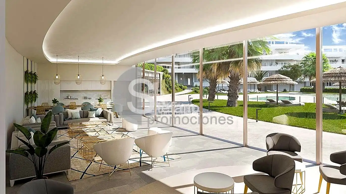 Wohnzimmer von Wohnung zum Verkauf in Málaga mit Klimaanlage, Heizung und Terrasse