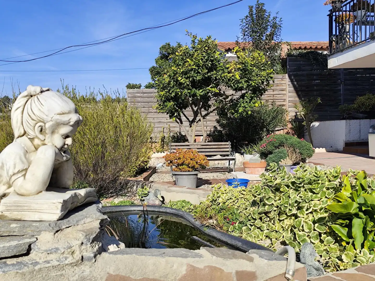 Jardí de Casa o xalet en venda en Piera amb Aire condicionat, Calefacció i Jardí privat