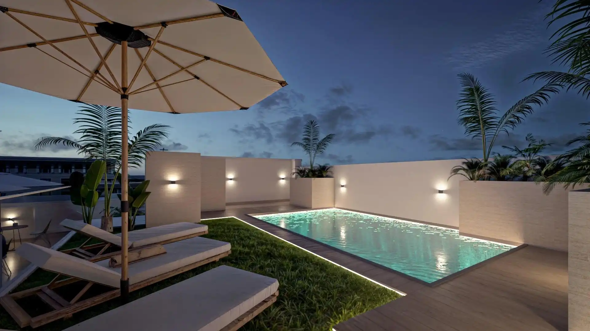Terrace of Attic for sale in Torrevieja  with Air Conditioner, Terrace and Community pool