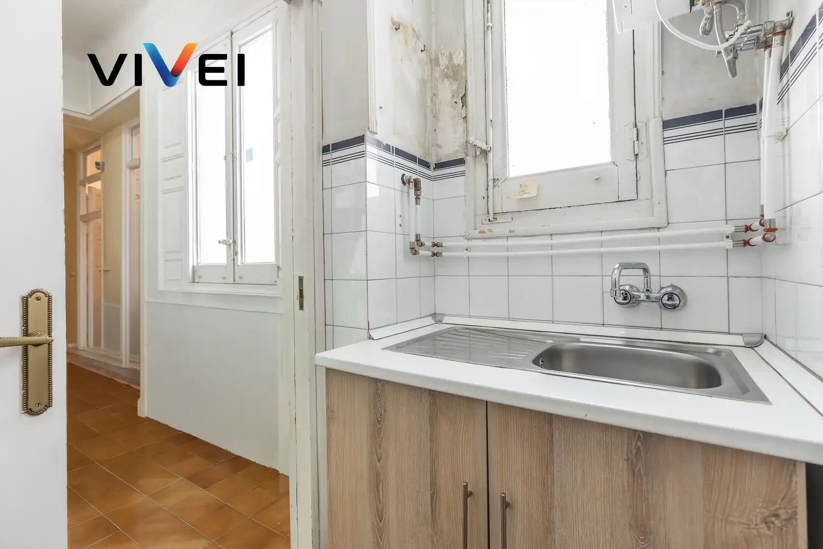 Küche von Wohnung zum Verkauf in Madrid mit Klimaanlage, Heizung und Abstellraum