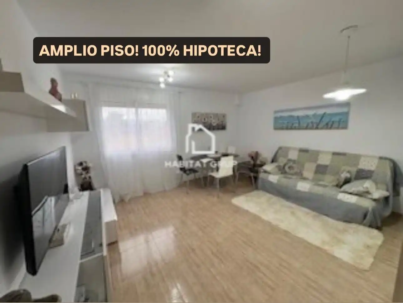 Exterior view of Flat for sale in Camarles  with Air Conditioner and Heating