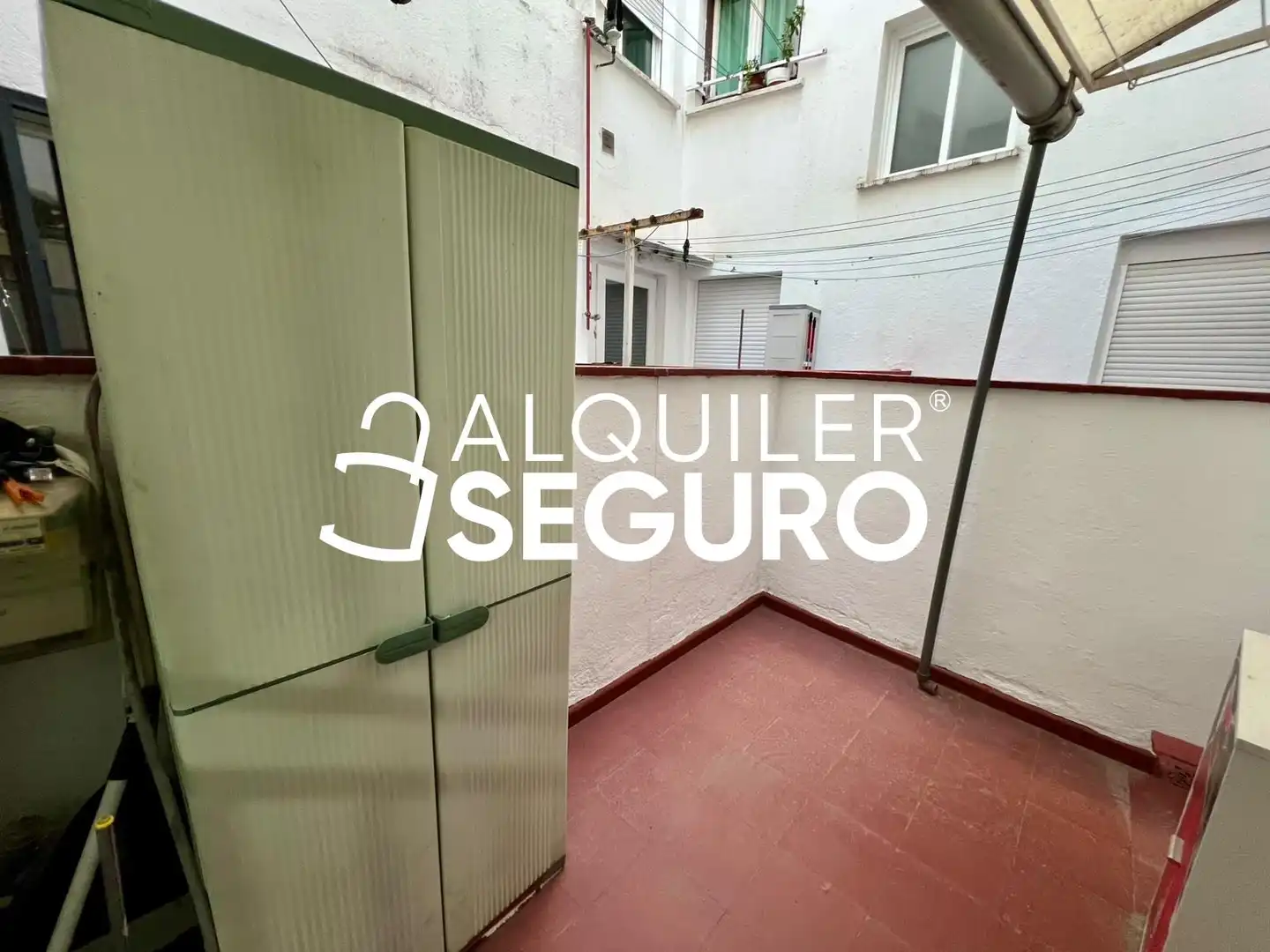 Terraza de Piso de alquiler en Alcobendas con Aire acondicionado