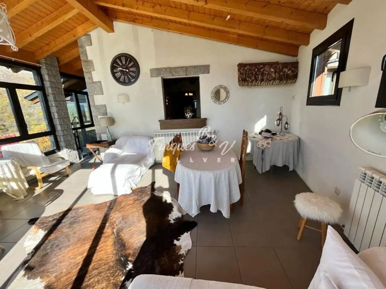 Dining room of Houses for rent in Dorres  with Heating, Private garden and Parquet flooring