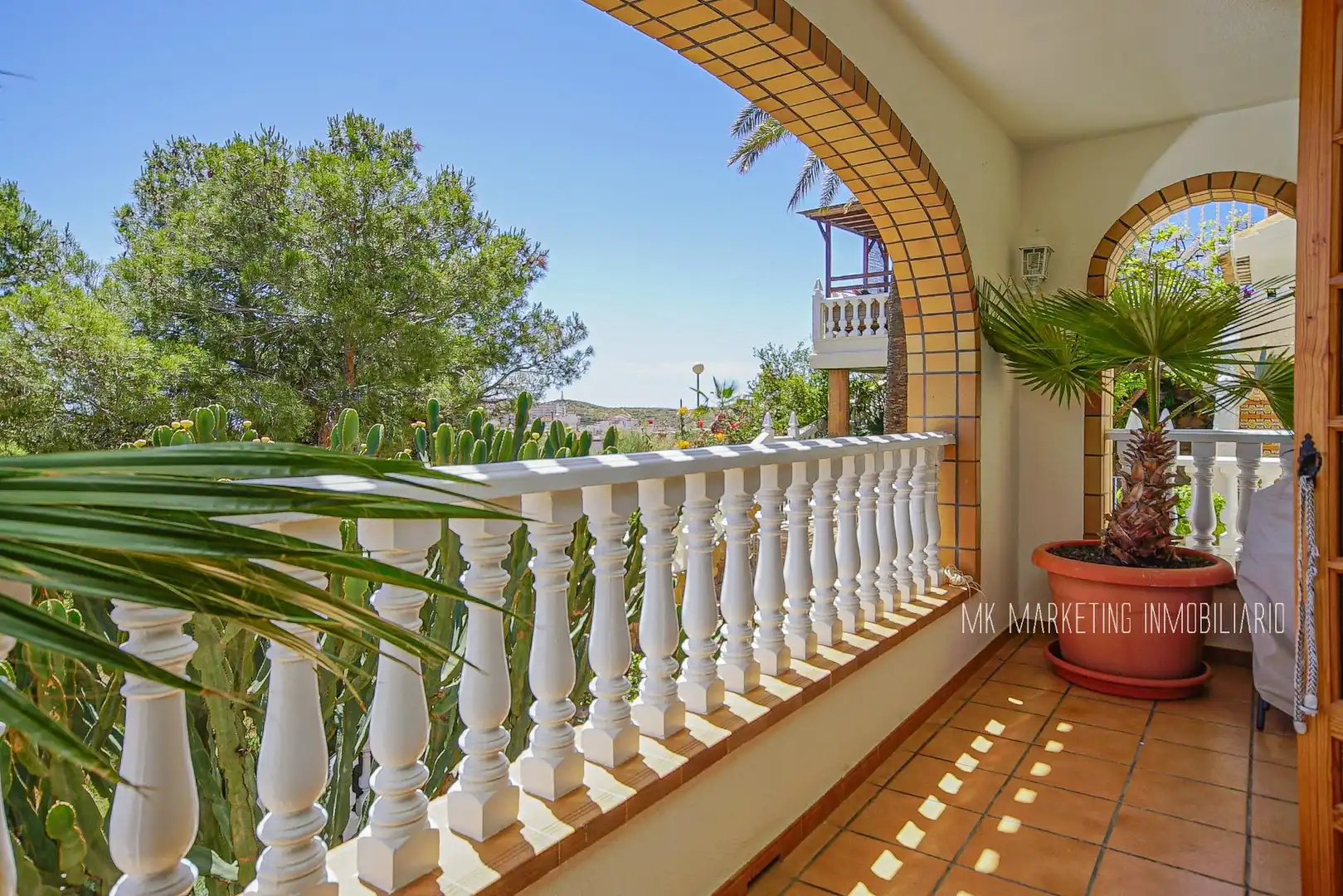 Terraza de Casa o chalet en venta en Mazarrón con Calefacción, Jardín privado y Terraza