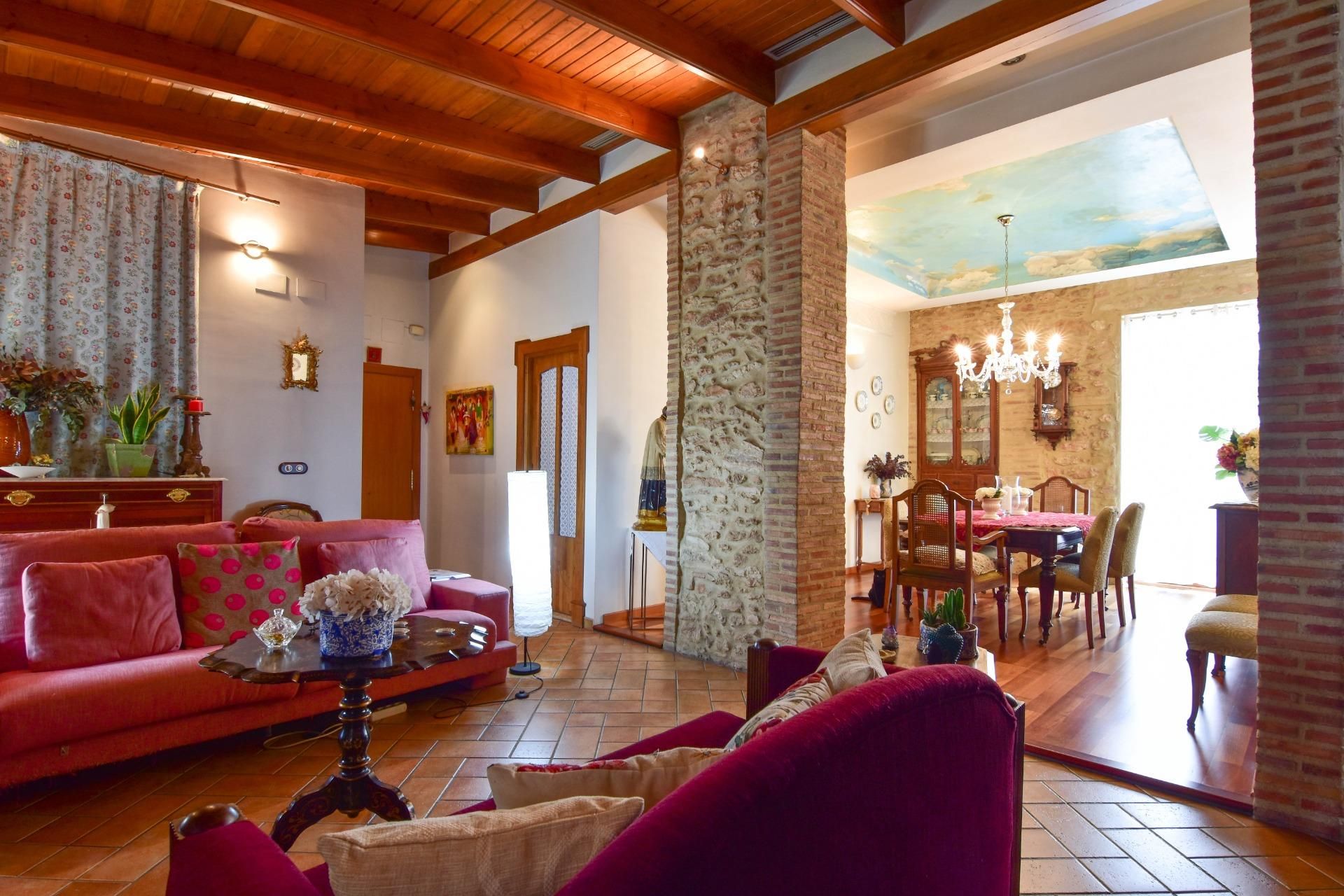 Sala d'estar de Pis en venda en Silla amb Aire condicionat, Calefacció i Parquet
