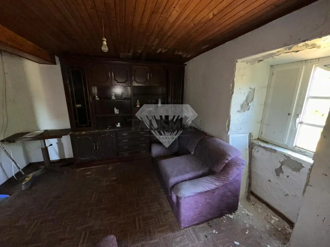 Living room of Houses for sale in Vilaboa  with Private garden and Balcony