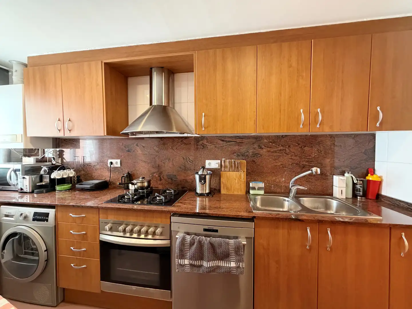 Kitchen of Flat for sale in Barcelona  with Air Conditioner, Heating and Furnished