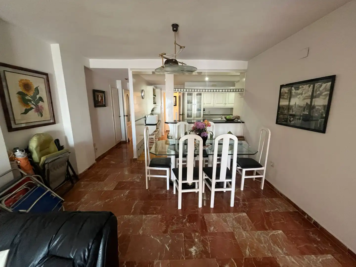 Esszimmer von Wohnung zur Miete in Almuñécar mit Terrasse, Schwimmbad und Möbliert