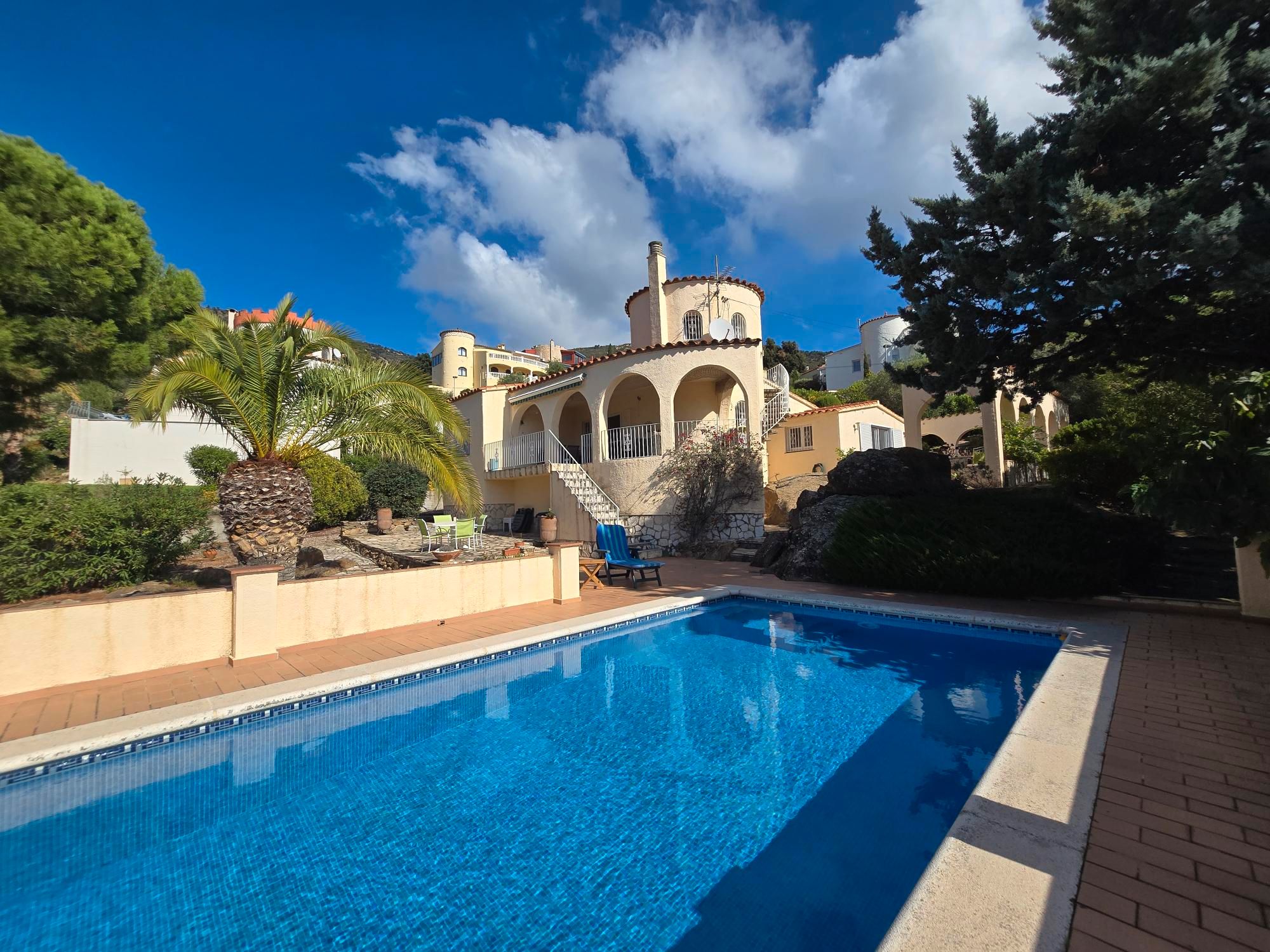 Vista exterior de Casa o chalet en venta en Palau-saverdera con Aire acondicionado, Calefacción y Jardín privado