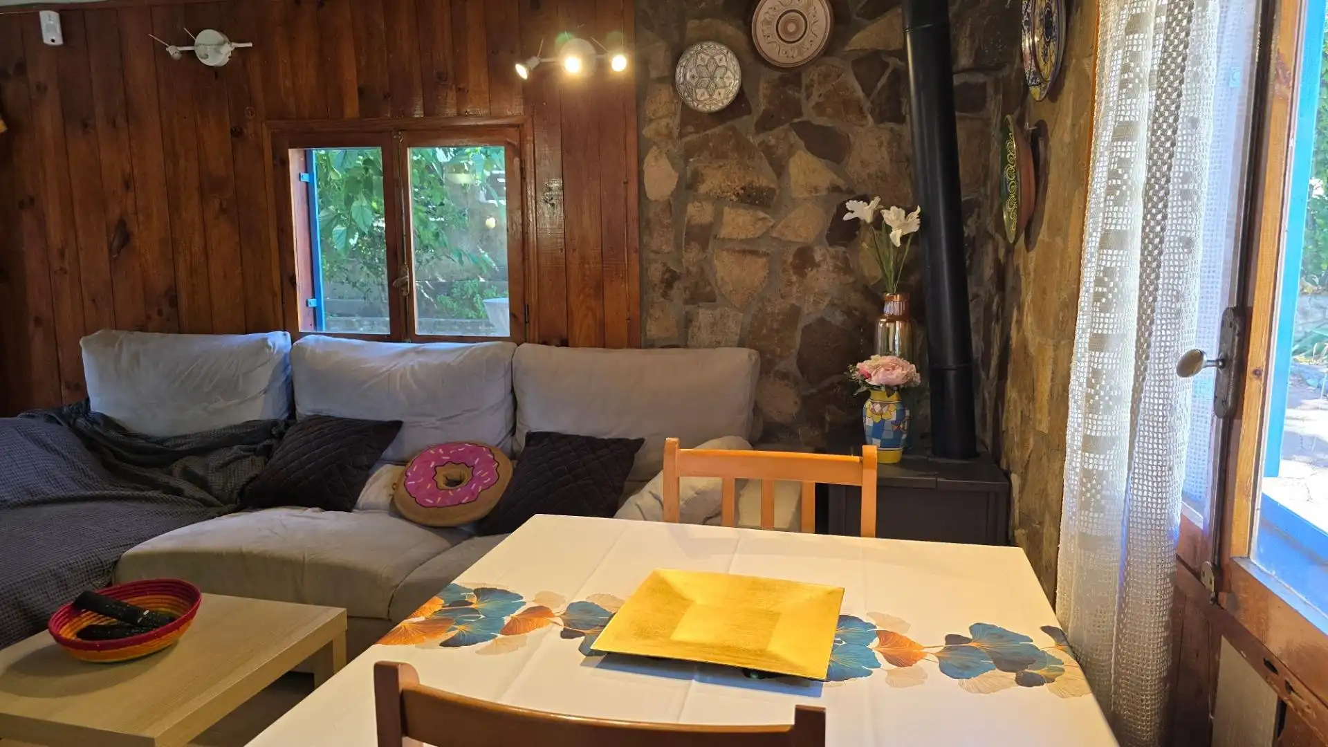 Comedor de Casa o chalet en venta en La Torre de Claramunt con Jardín privado y Terraza