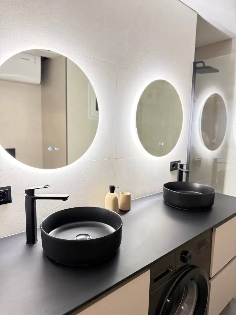 Bathroom of Flat for sale in Cullera  with Air Conditioner, Furnished and Oven