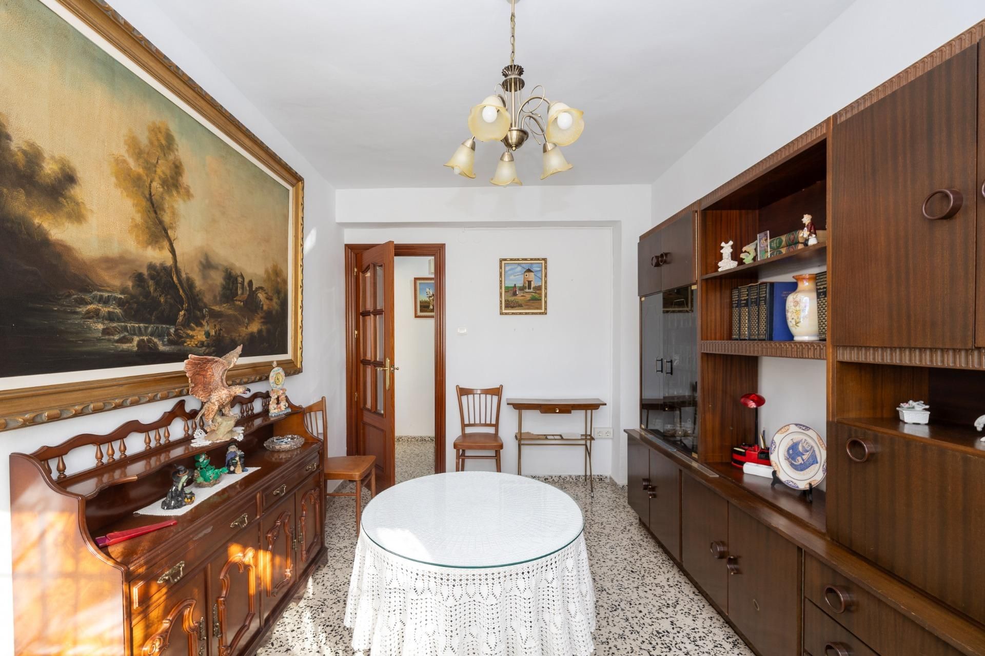 Dining room of Flat for sale in  Granada Capital  with Balcony