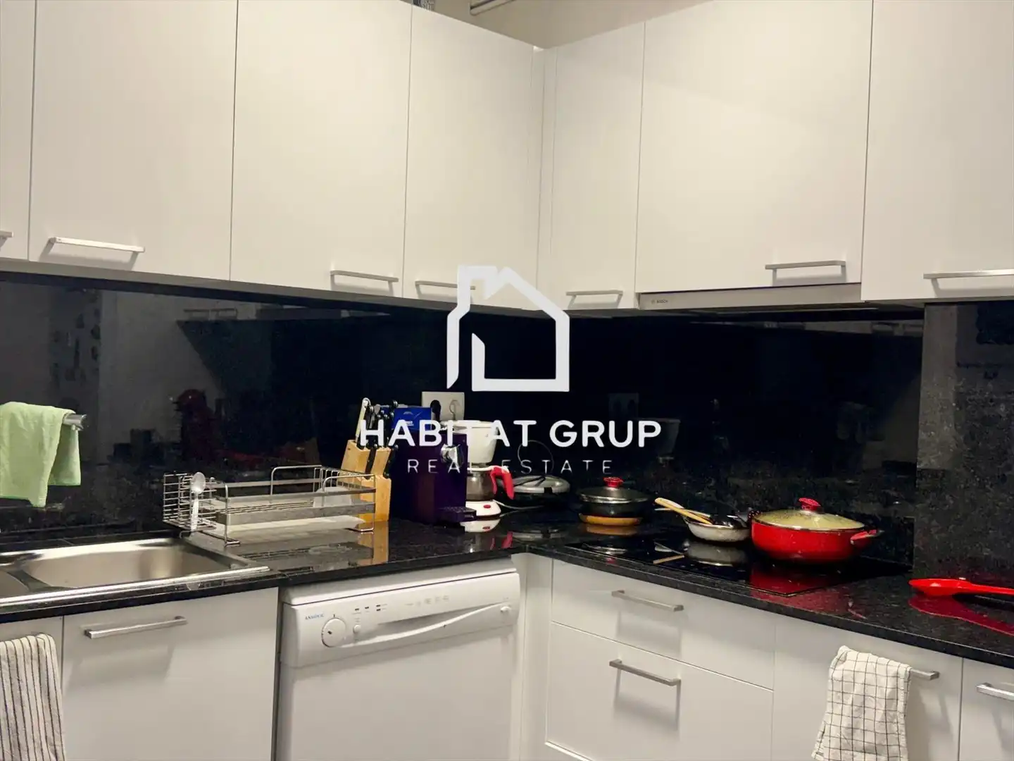 Kitchen of Flat for sale in Girona  with Heating and Terrace