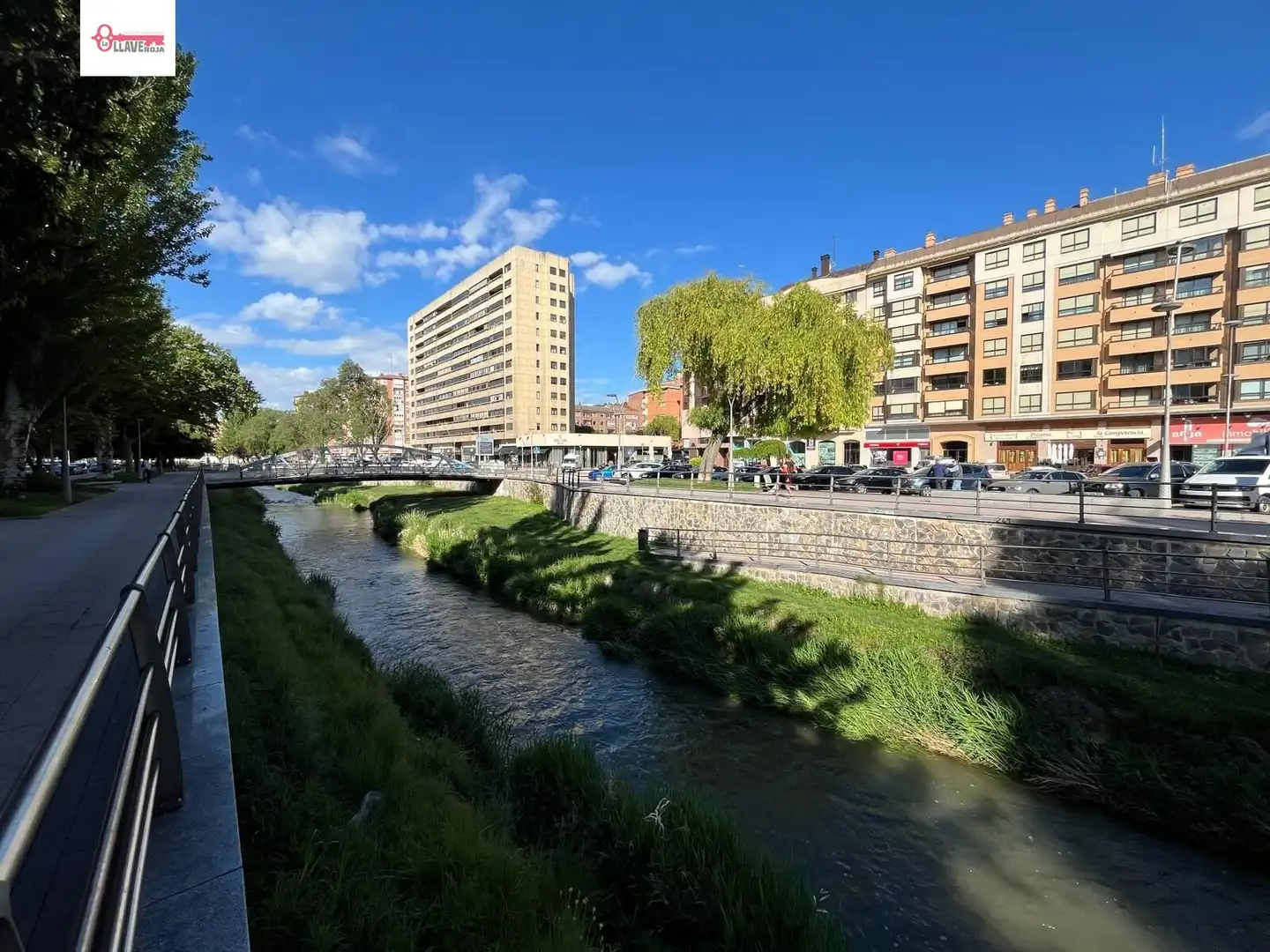 Exterior view of Flat for sale in Burgos  with Heating, Parquet flooring and Terrace