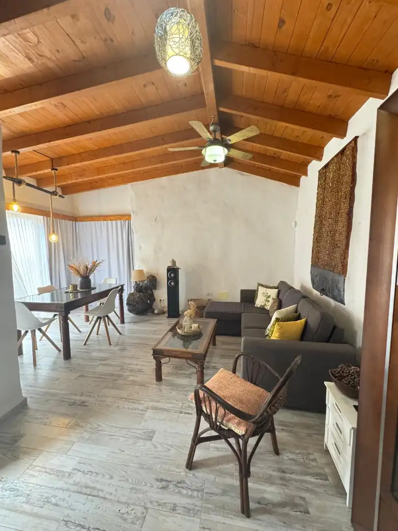 Sala de estar de Casa o chalet de alquiler en Guía de Isora con Aire acondicionado, Terraza y Amueblado