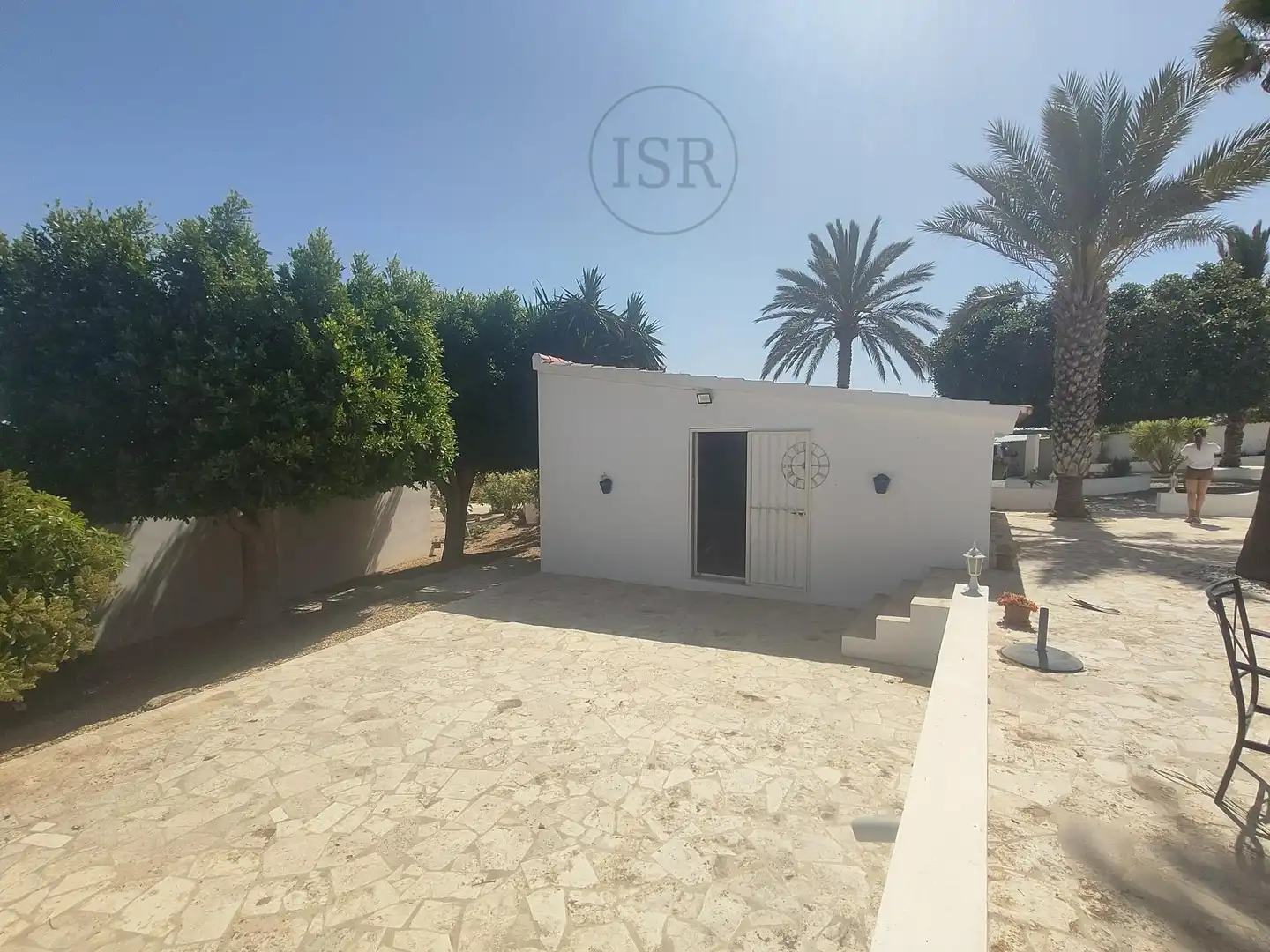 Vista exterior de Casa o xalet en venda en Antas amb Aire condicionat i Piscina
