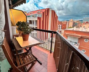 Balcony of Flat to rent in  Barcelona Capital  with Air Conditioner and Balcony