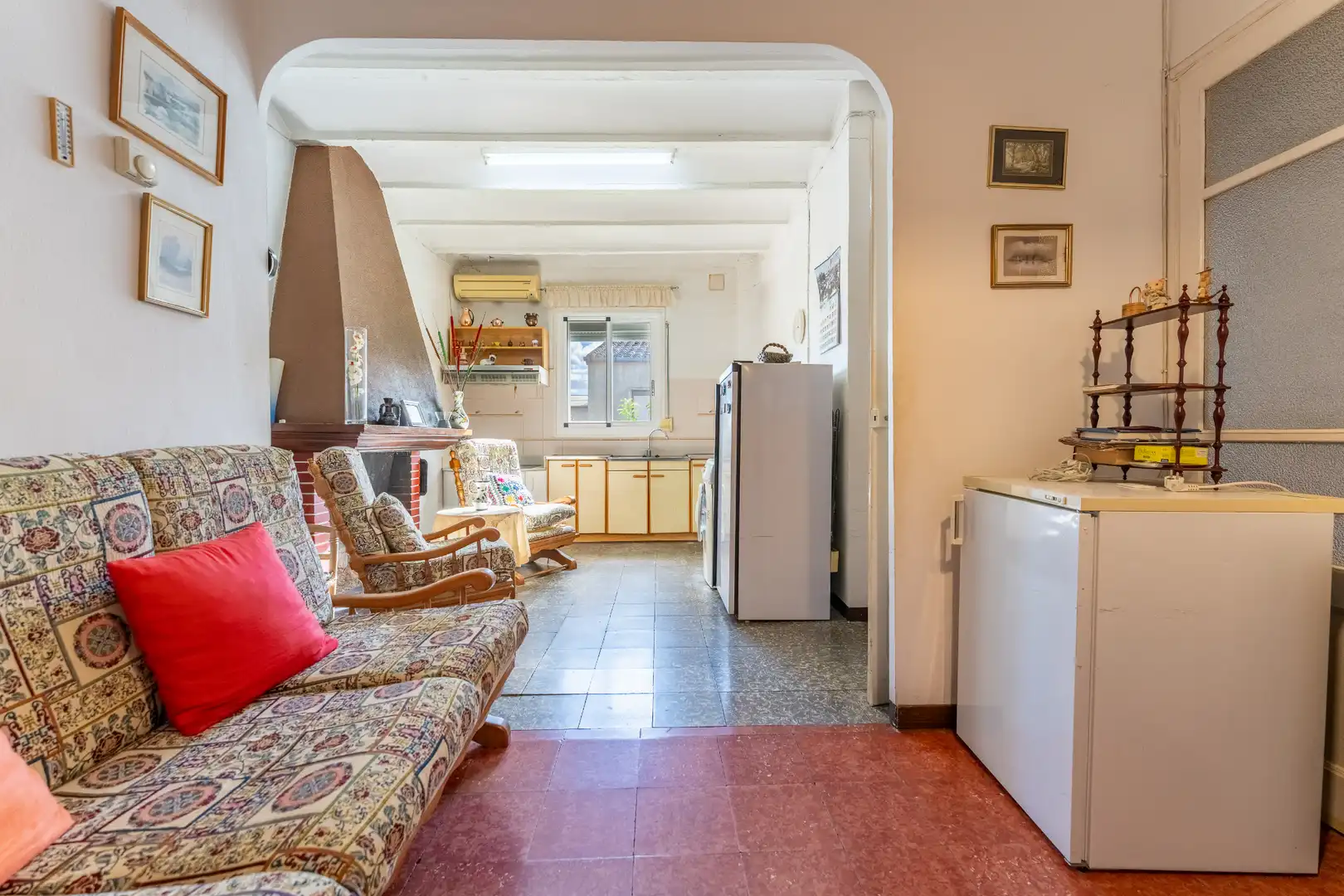 Cuina de Casa o xalet en venda en Els Guiamets amb Aire condicionat, Jardí privat i Terrassa