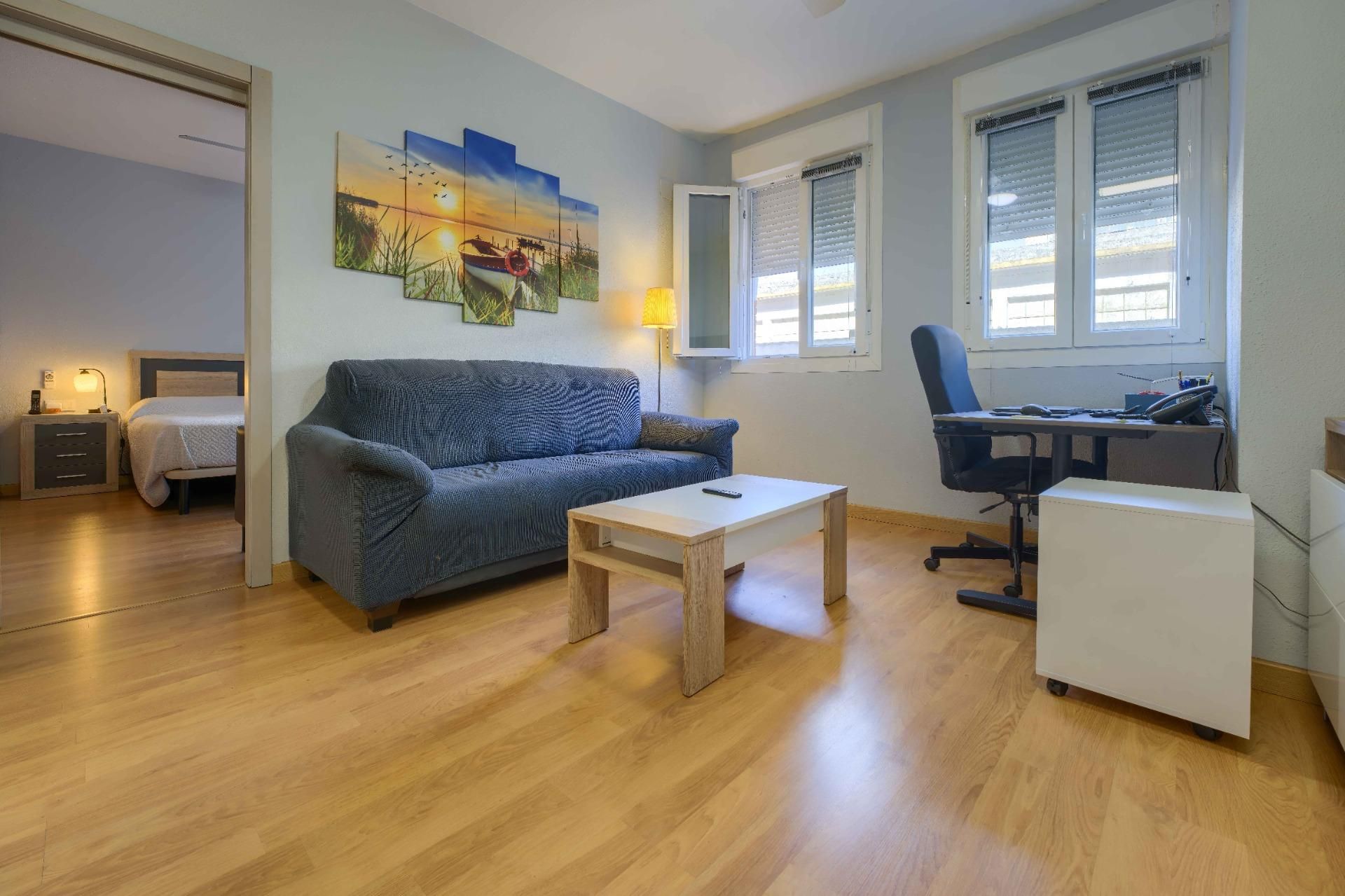 Sala d'estar de Pis en venda en  Sevilla Capital amb Aire condicionat