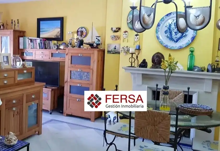 Wohnzimmer von Wohnung zum Verkauf in El Puerto de Santa María mit Klimaanlage und Heizung