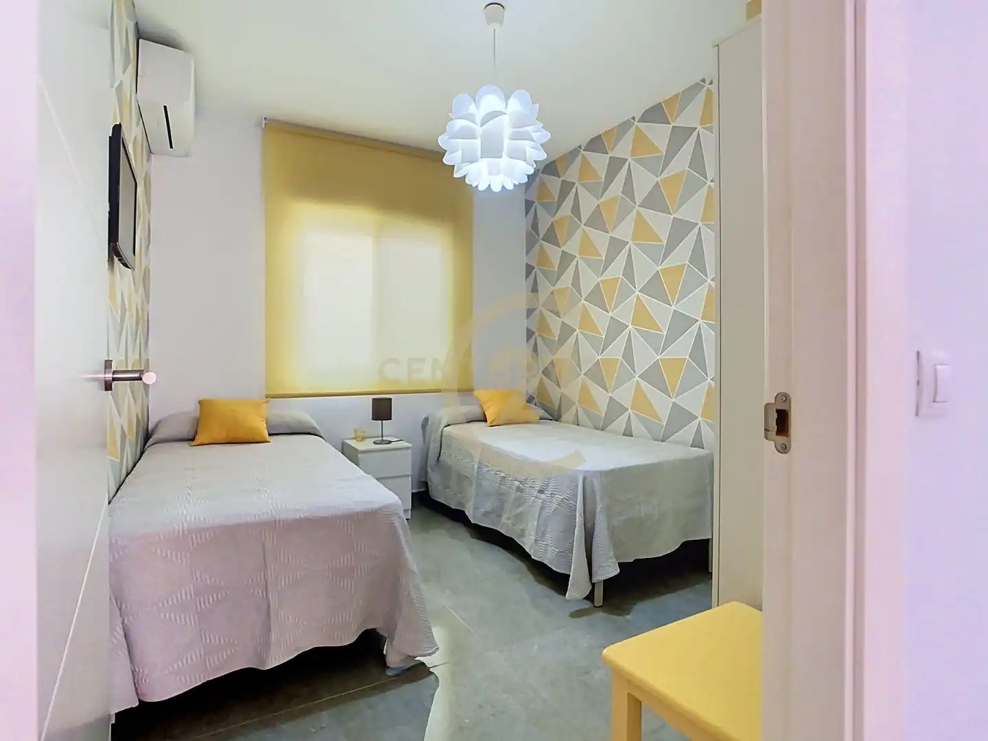 Habitación de Apartamento en venta en Álora con Aire acondicionado, Alarma y Piscina comunitaria