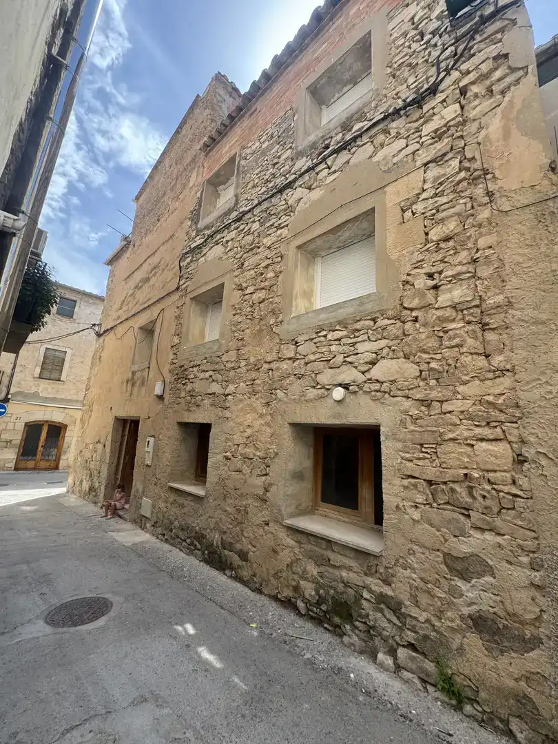 Vista exterior de Pis en venda en Verdú amb Balcó