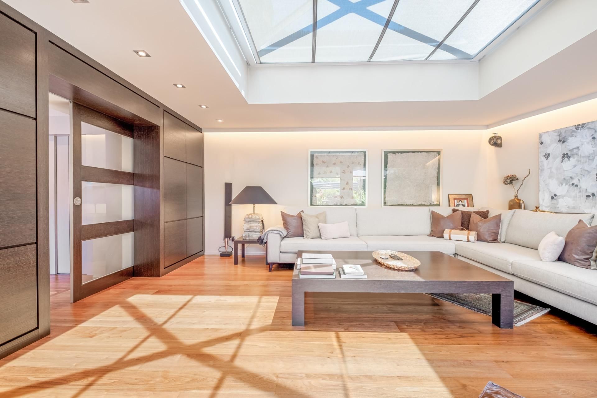 Sala de estar de Casa o chalet en venta en La Massana con Jardín privado, Parquet y Terraza