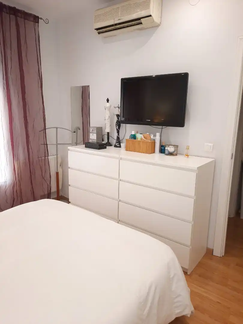 Bedroom of Detached homes for sale in Almendralejo  with Air Conditioner, Parquet flooring and Terrace