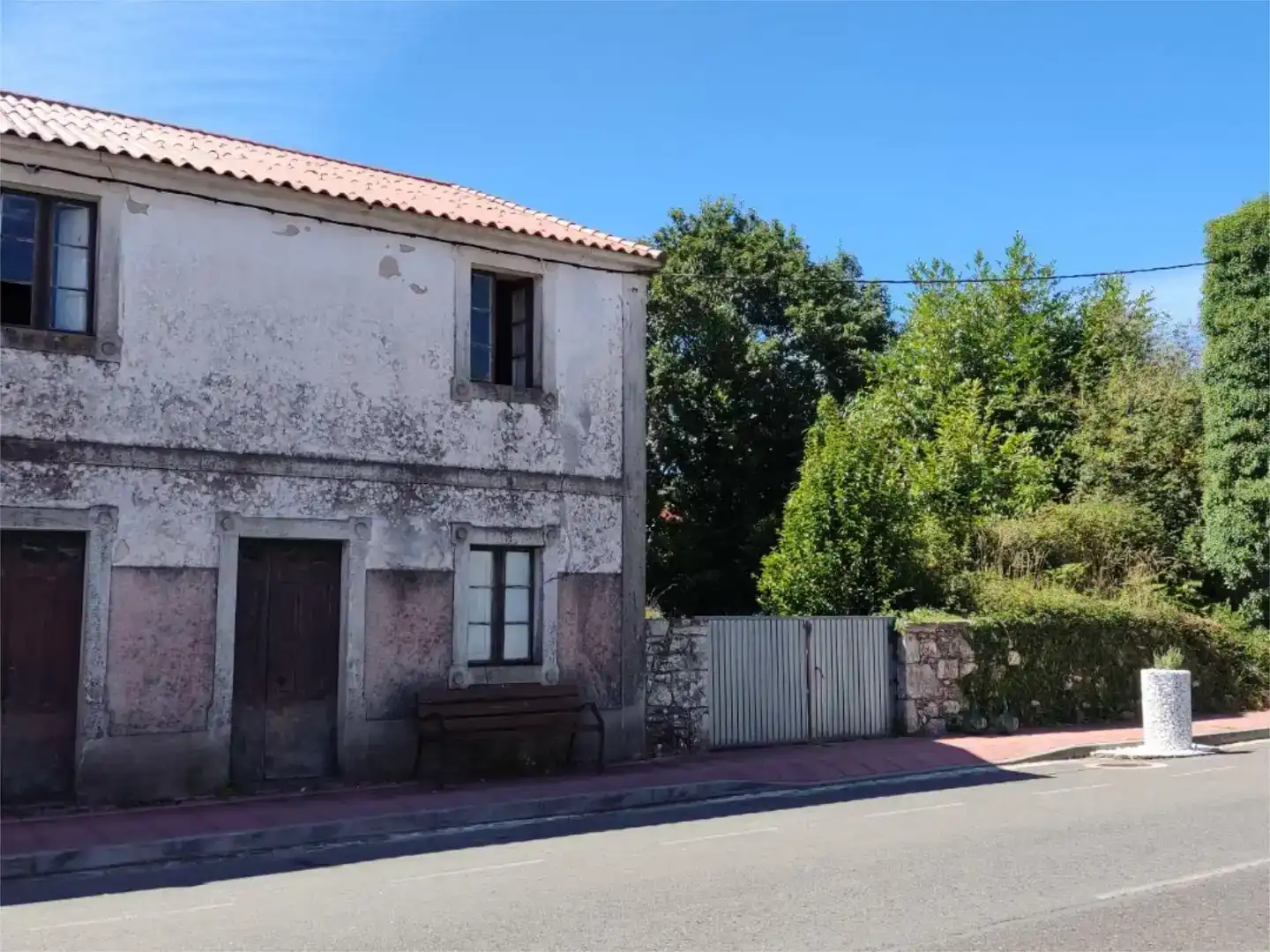 Vista exterior de Casa o xalet en venda en A Baña  