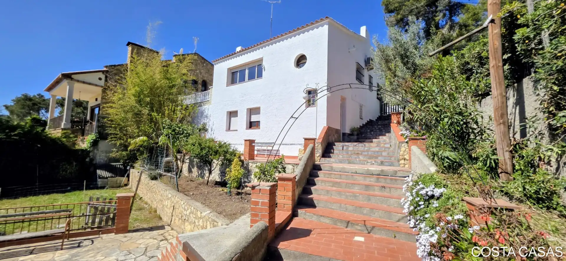 Vista exterior de Casa o chalet en venta en Olivella con Aire acondicionado, Jardín privado y Alarma