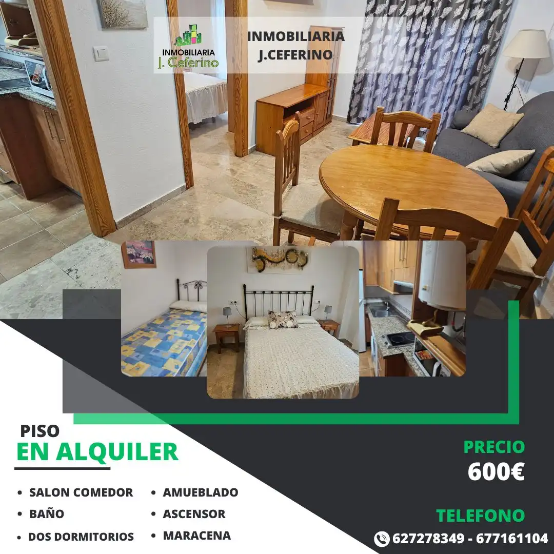 Bedroom of Flat for rent in Maracena  with Air Conditioner, Furnished and Washing machine